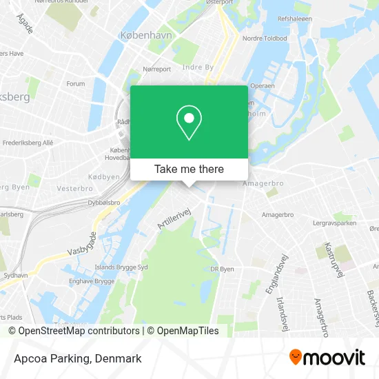 Apcoa Parking map