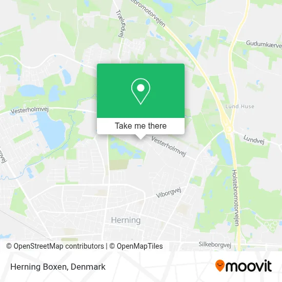 Herning Boxen map