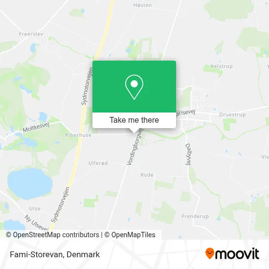 Fami-Storevan map