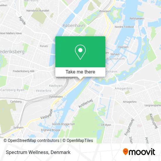 Spectrum Wellness map