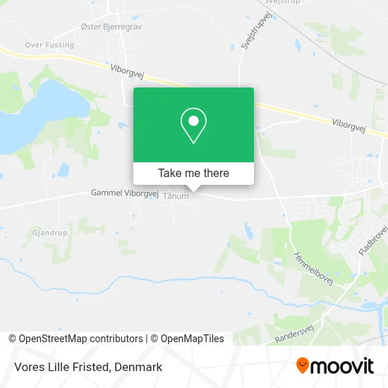 Vores Lille Fristed map