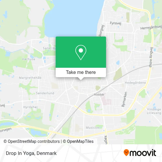 Drop In Yoga map