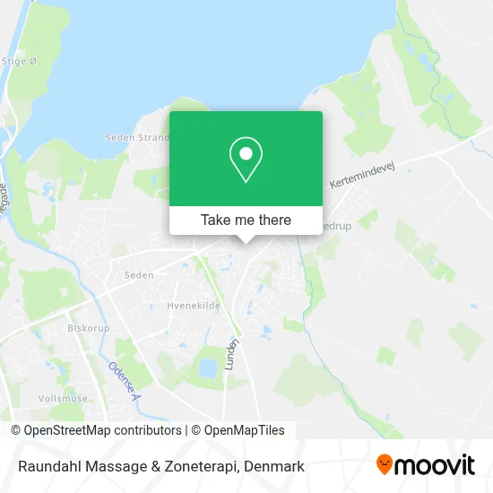 Raundahl Massage & Zoneterapi map