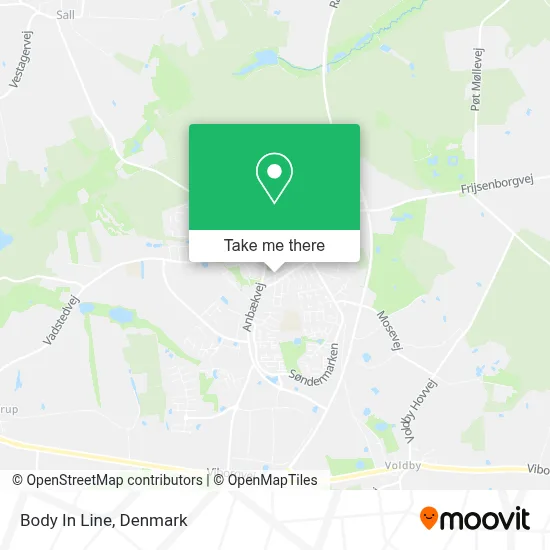Body In Line map