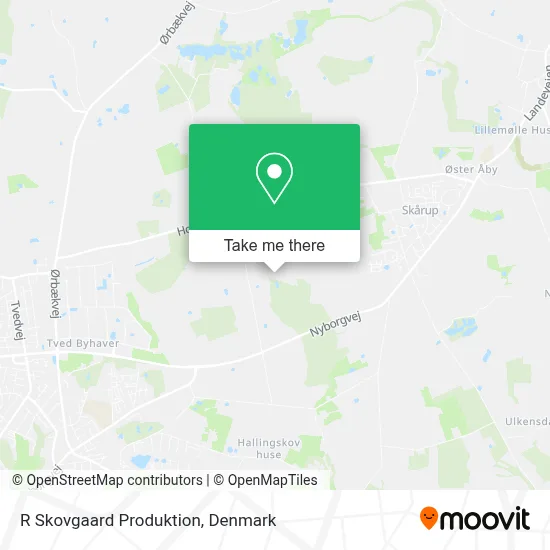 R Skovgaard Produktion map