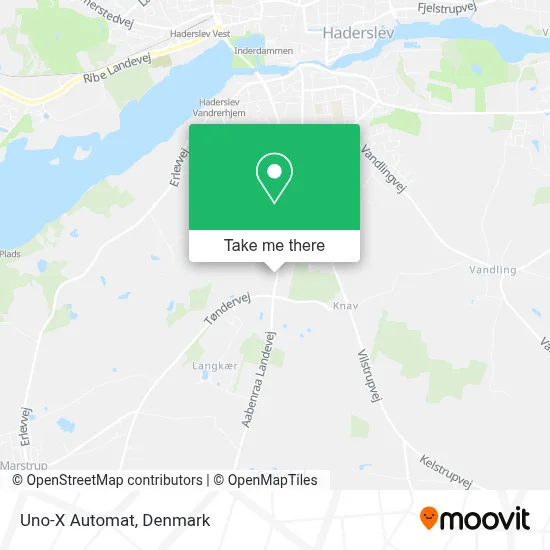 Uno-X Automat map