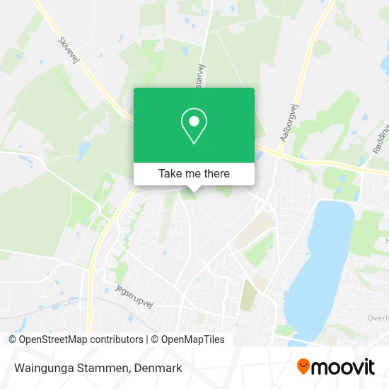 Waingunga Stammen map