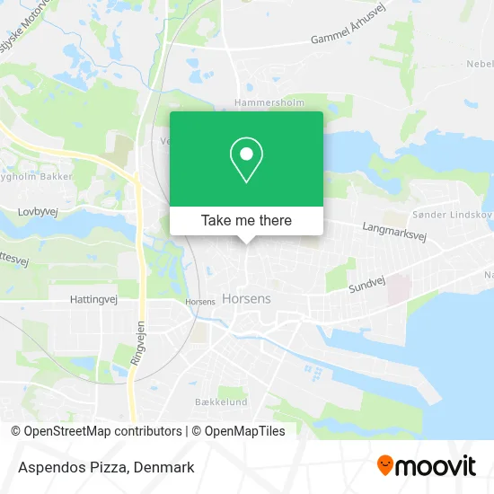 Aspendos Pizza map