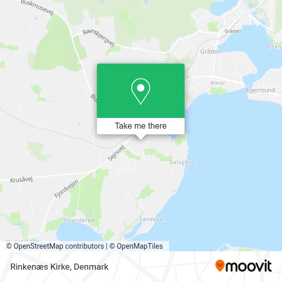 Rinkenæs Kirke map