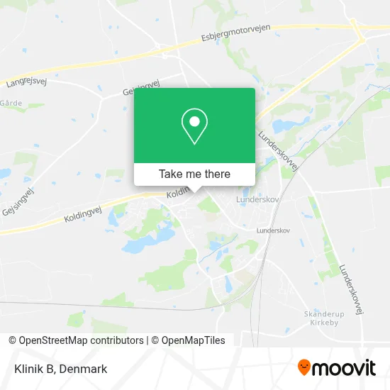Klinik B map