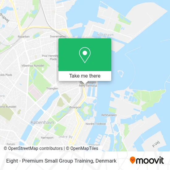 Eight - Premium Small Group Training map