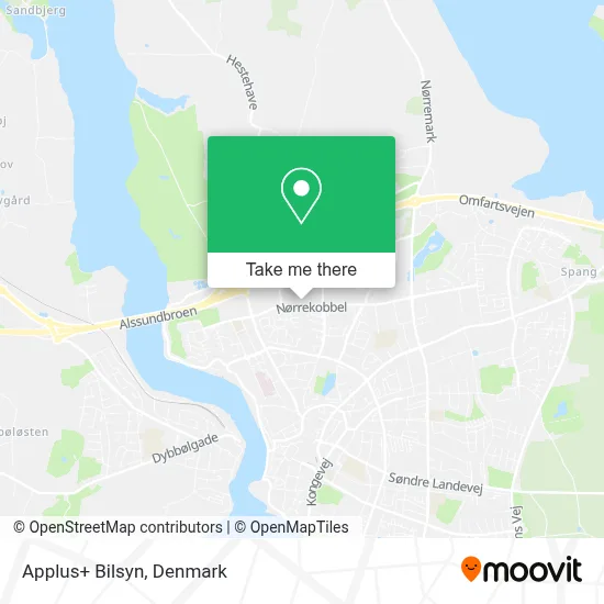 Applus+ Bilsyn map