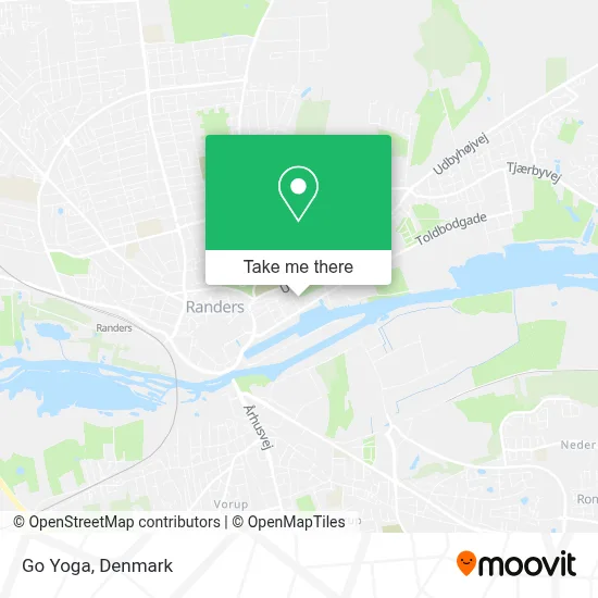 Go Yoga map