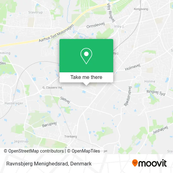 Ravnsbjerg Menighedsrad map