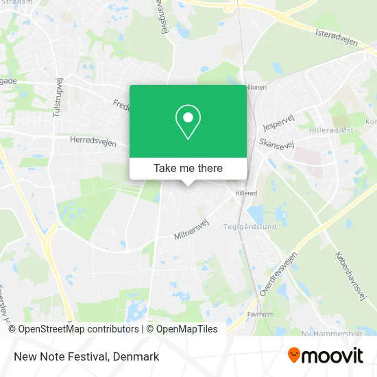 New Note Festival map