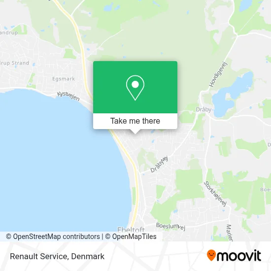 Renault Service map