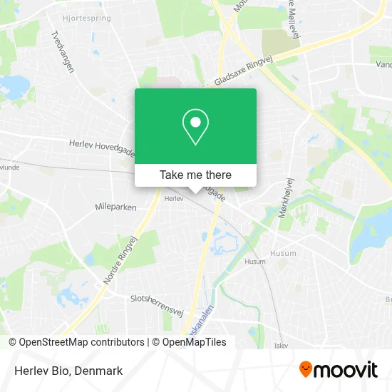 Herlev Bio map