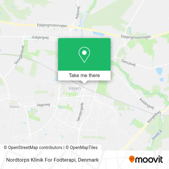 Nordtorps Klinik For Fodterapi map