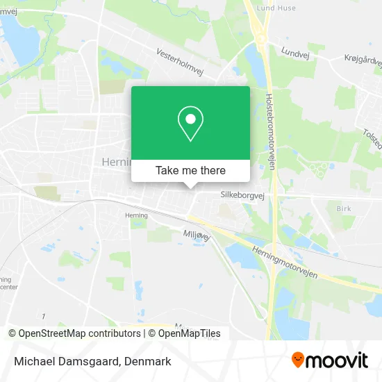 Michael Damsgaard map