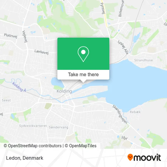Ledon map