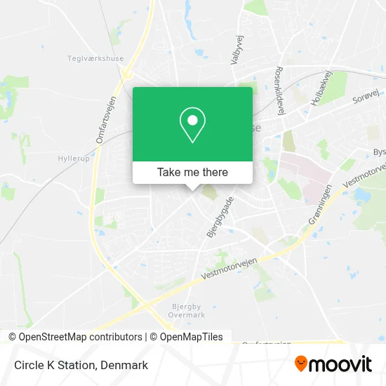 Circle K Station map