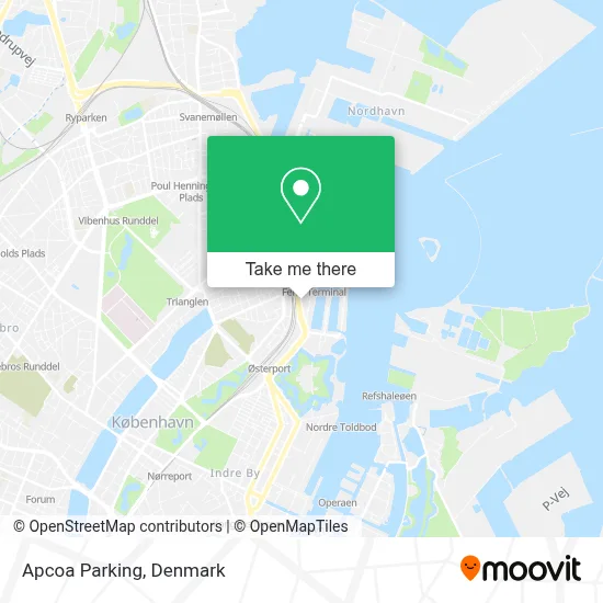 Apcoa Parking map