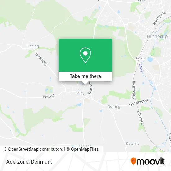 Agerzone map