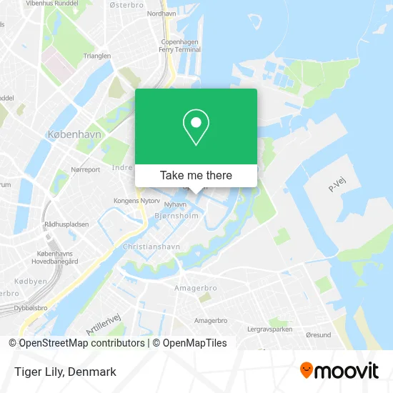 Tiger Lily map