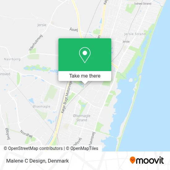 Malene C Design map