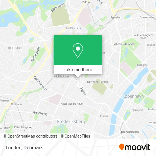 Lunden map