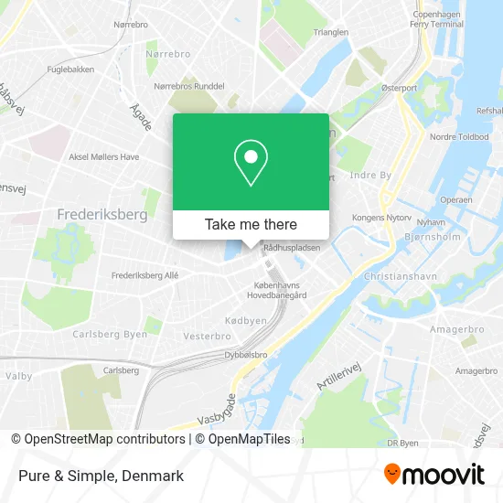 Pure & Simple map