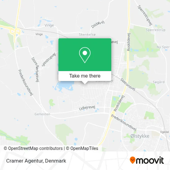 Cramer Agentur map