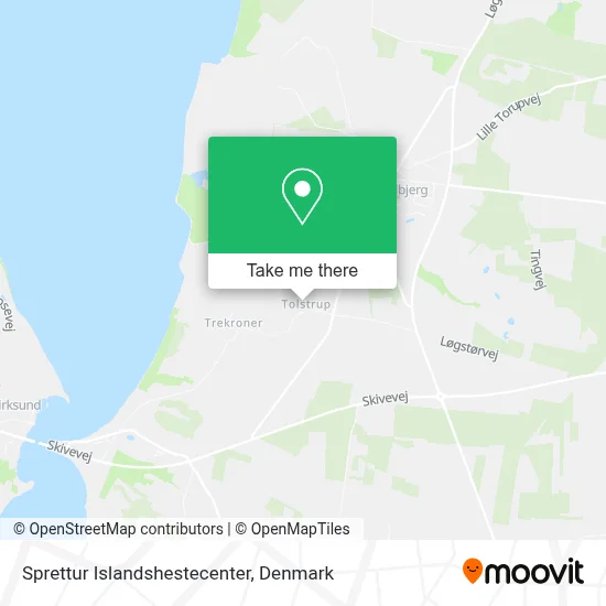 Sprettur Islandshestecenter map