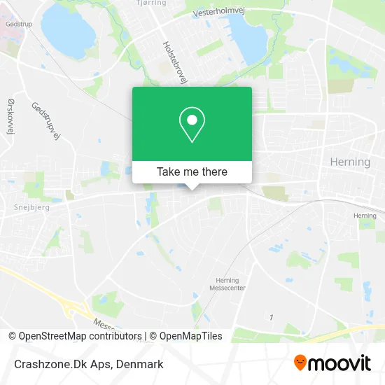 Crashzone.Dk Aps map