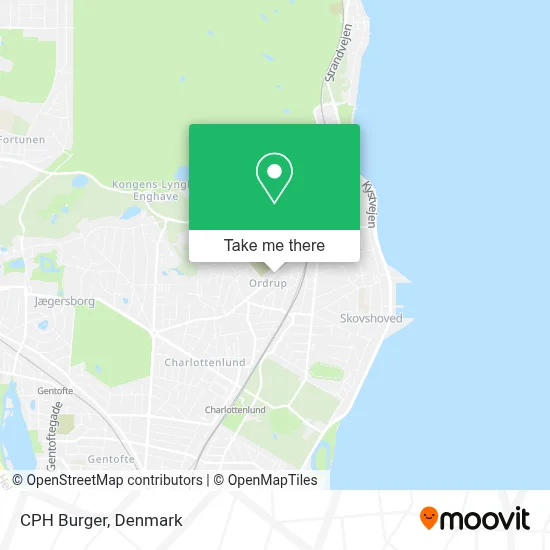 CPH Burger map