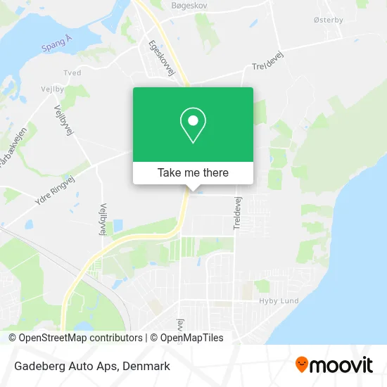Gadeberg Auto Aps map