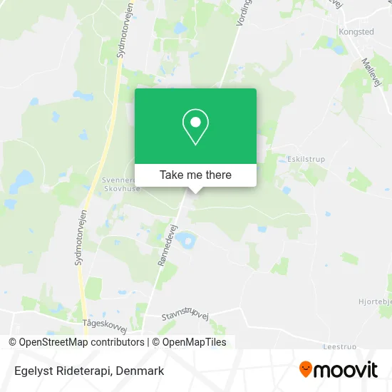 Egelyst Rideterapi map