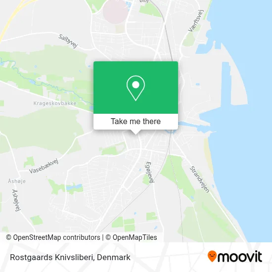 Rostgaards Knivsliberi map