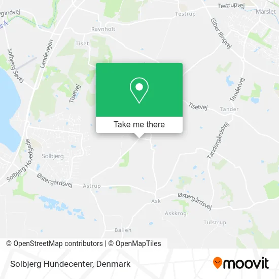 Solbjerg Hundecenter map