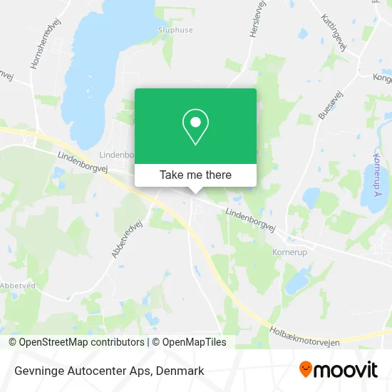 Gevninge Autocenter Aps map