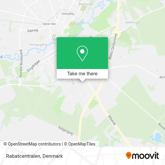 Rabatcentralen map