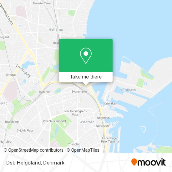 Dsb Helgoland map