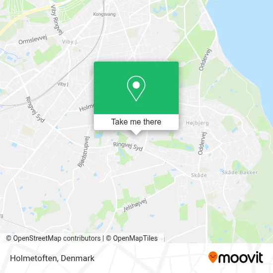 Holmetoften map