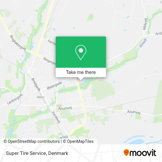 Super Tire Service map