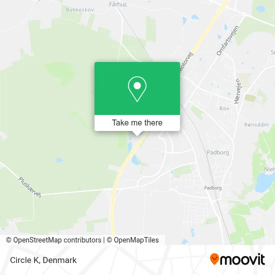 Circle K map
