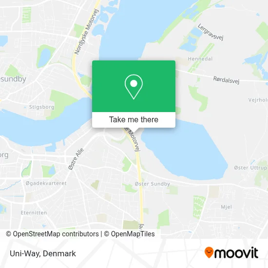 Uni-Way map