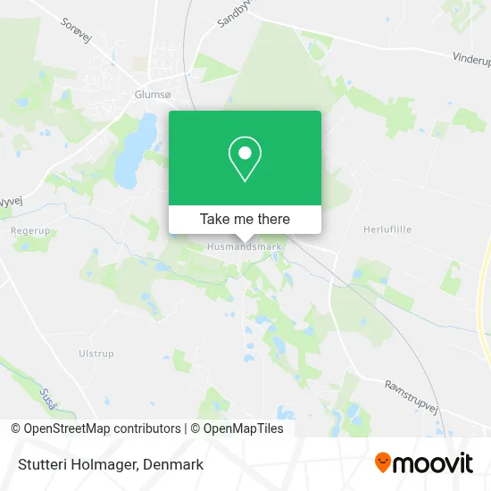 Stutteri Holmager map
