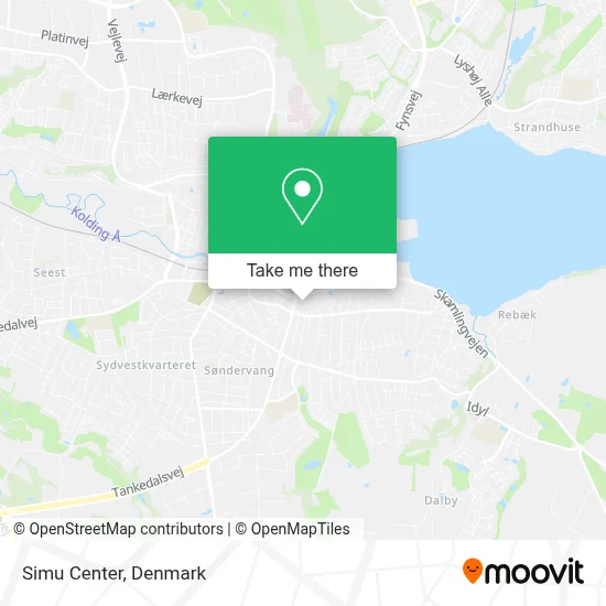 Simu Center map