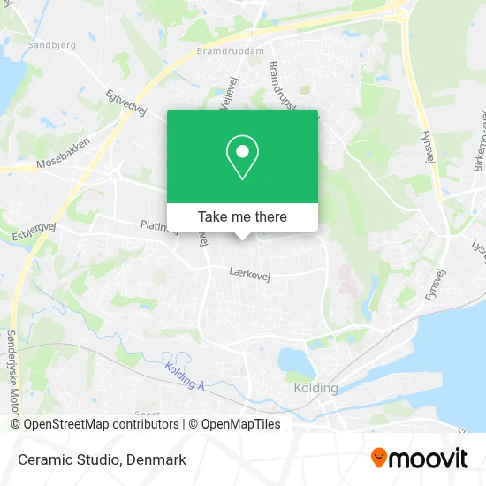 Ceramic Studio map