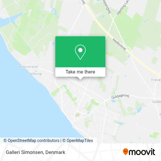 Galleri Simonsen map